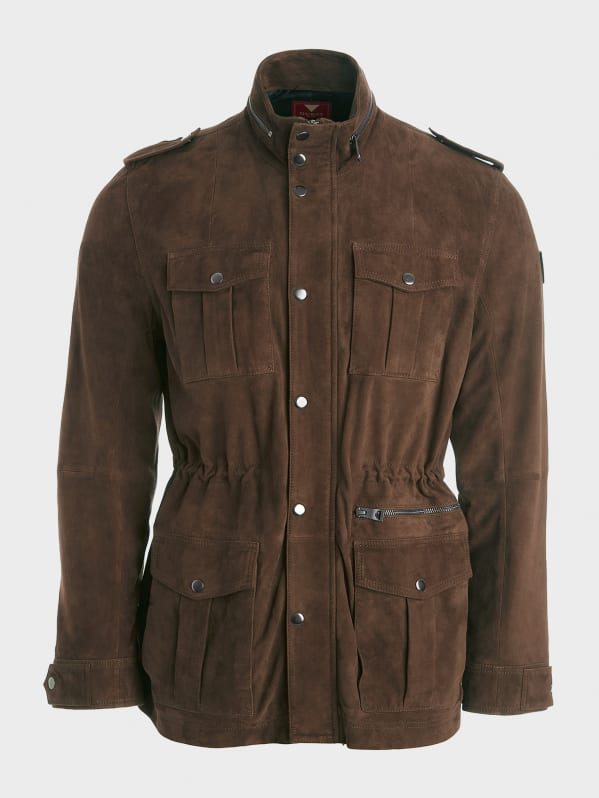 Guess suede jacket store