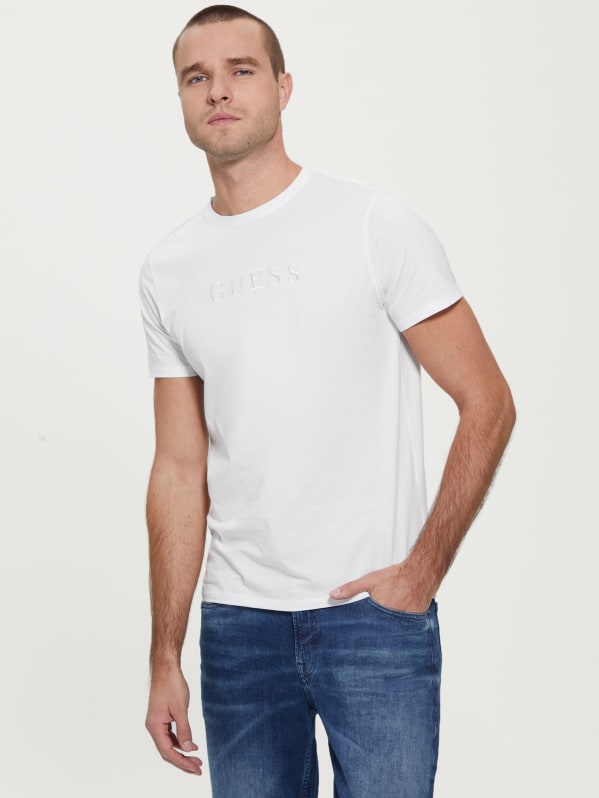 Embroidered Logo Tee | GUESS