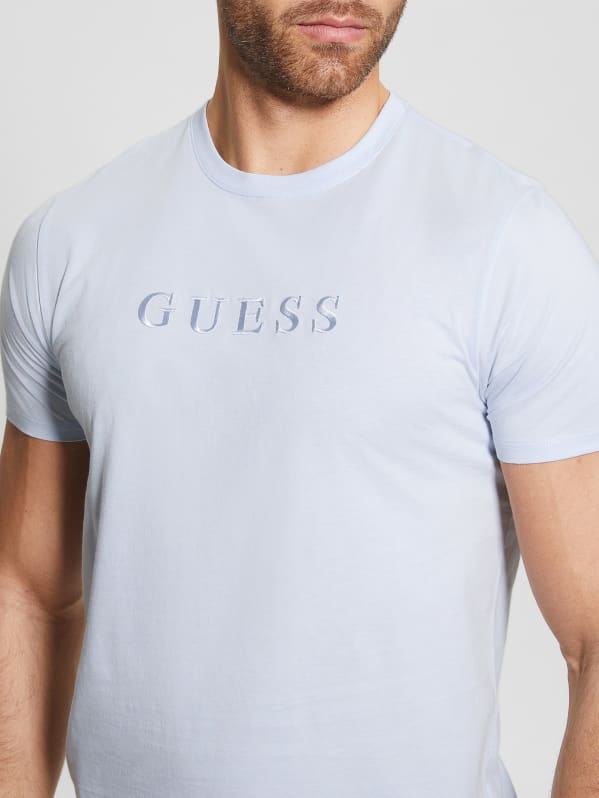 Embroidered Logo Tee GUESS Canada