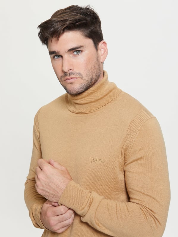 Eco Percival Turtleneck Sweater | GUESS