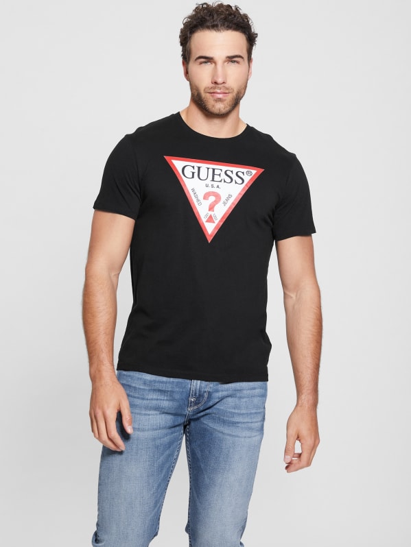 Guess top icon tee