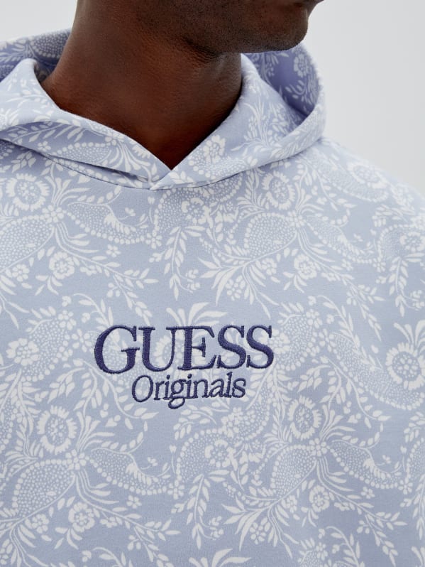 Guess embroidered hoodie store