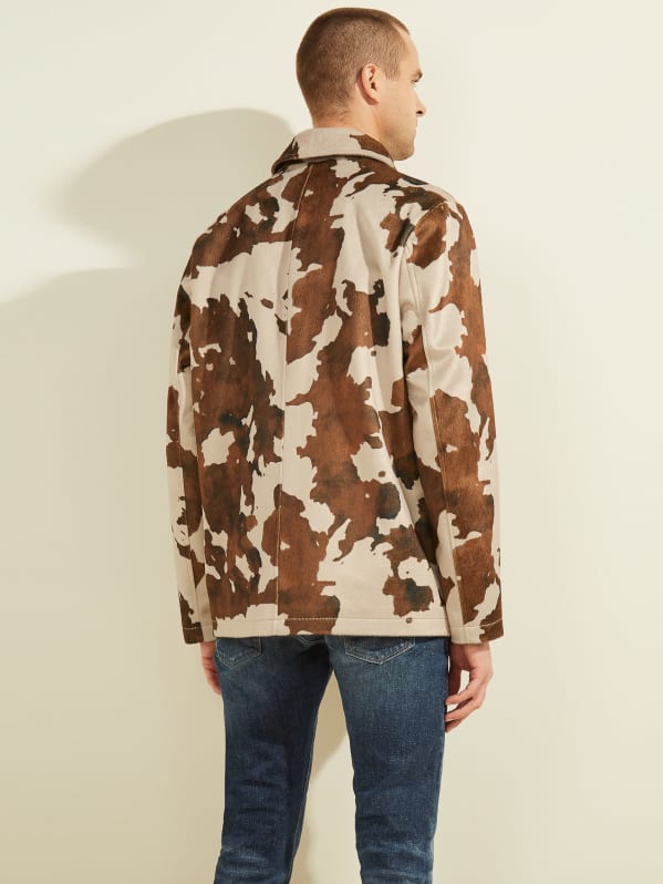 Cow Print Jacket GUESS