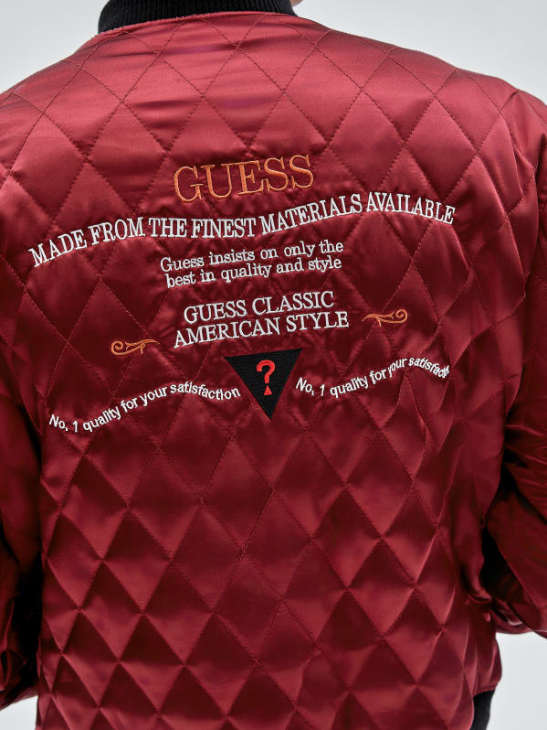 Guess reversible bomber jacket new arrivals