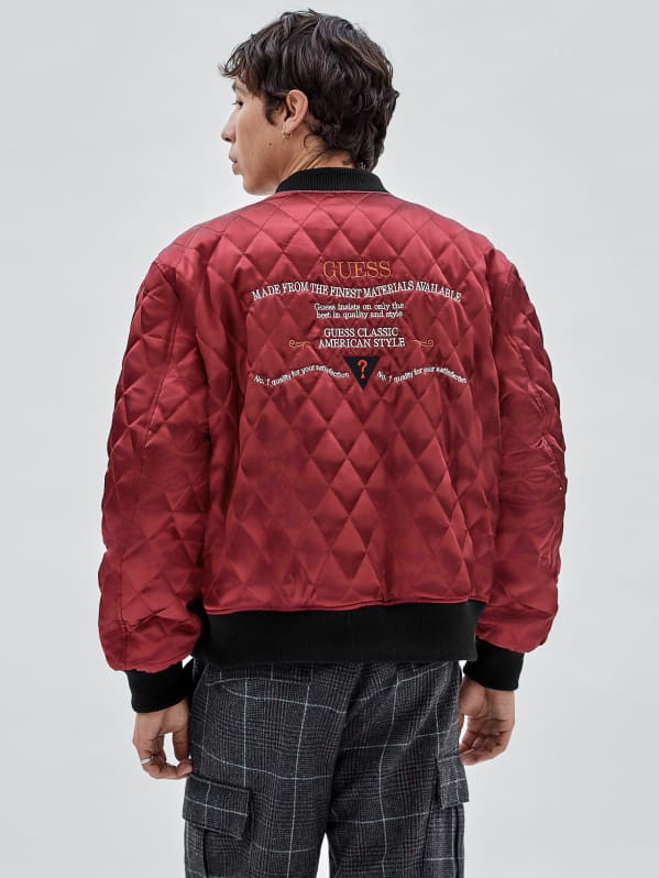 Guess reversible bomber jacket new arrivals