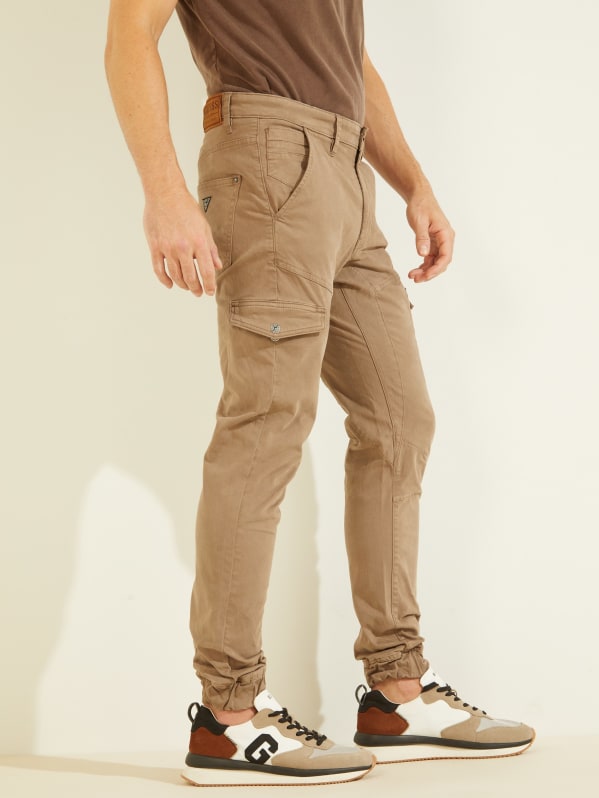 Guess cargo clearance pants mens