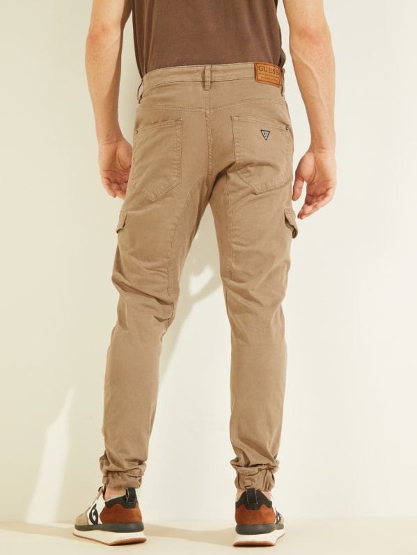 Guess cargo pants mens cheap