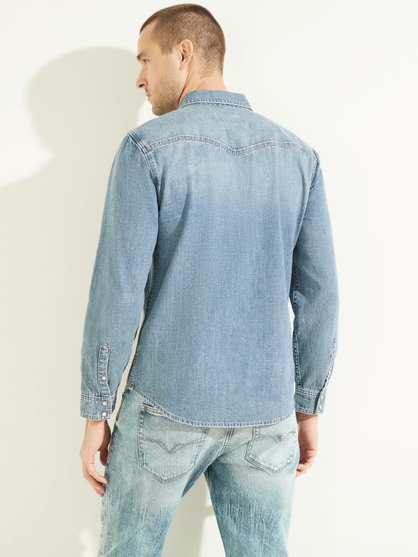 Western Denim Shirt | GUESS Canada