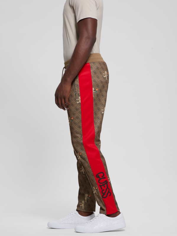 Guess red pants discount