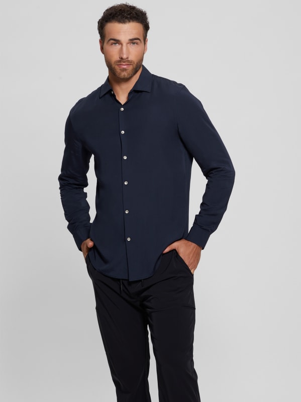 Guess long on sale sleeve tee