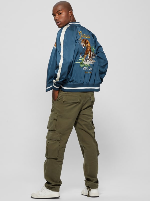 Irvine Reversible Souvenir Jacket | GUESS