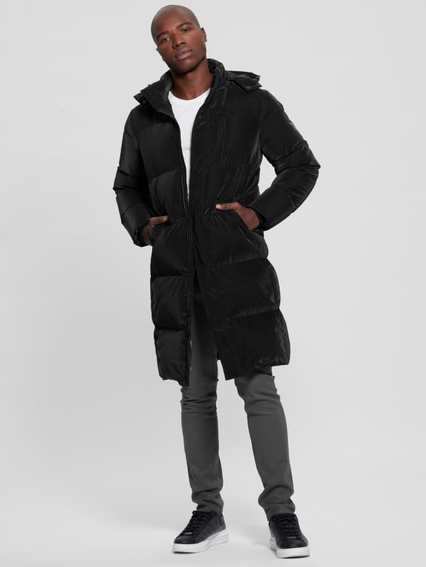 Longline mens store puffer