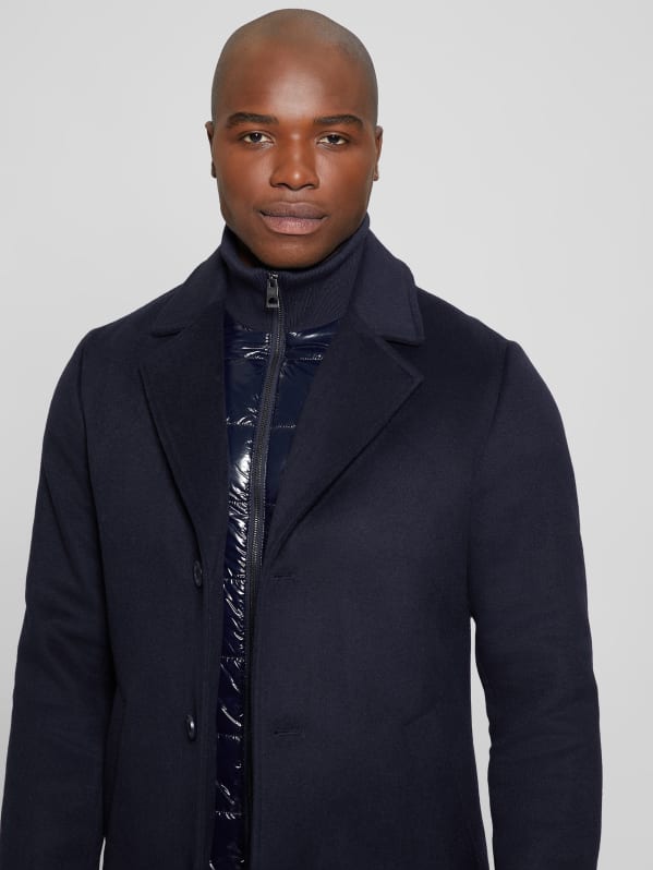 Guess sale navy coat
