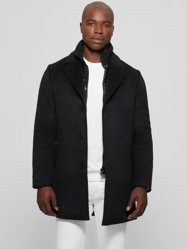 Guess men's wool jacket hotsell