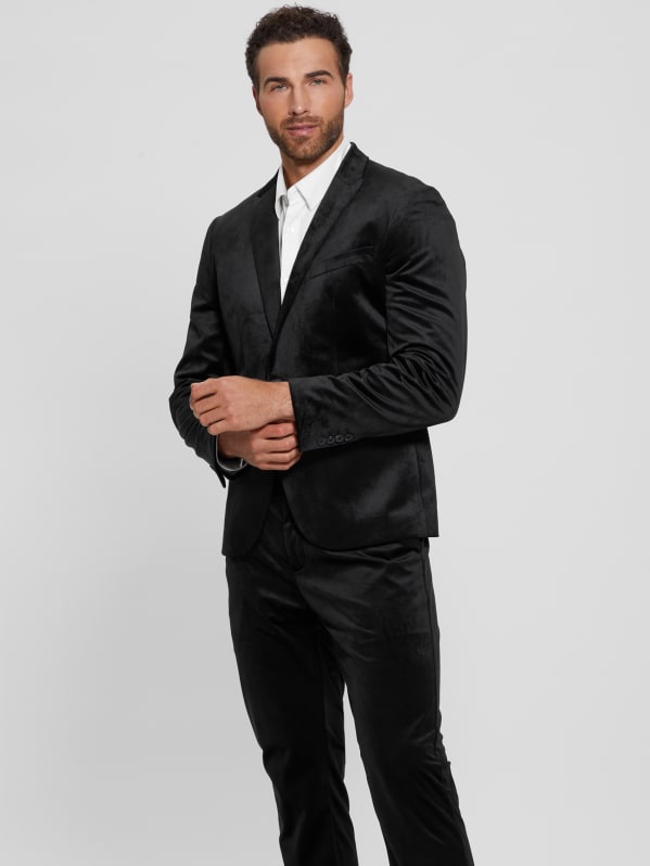 Guess velvet jacket online