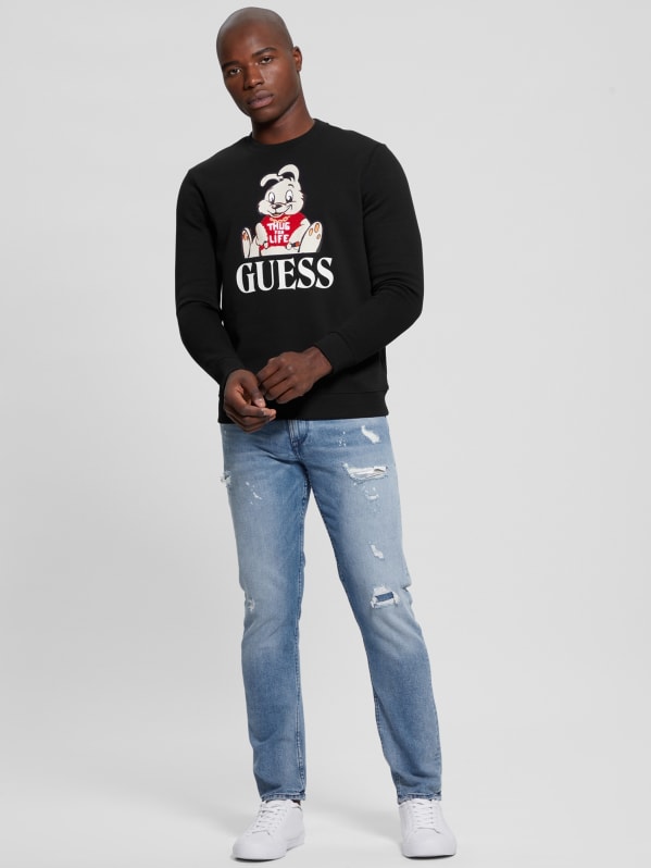 Guess men's crew sales neck