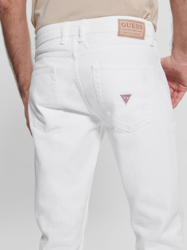 White online guess pants