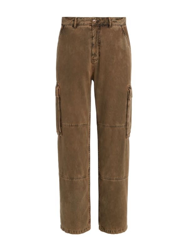 Twill Cargo Pants | GUESS