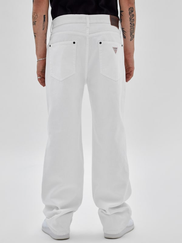 White guess jeans sale