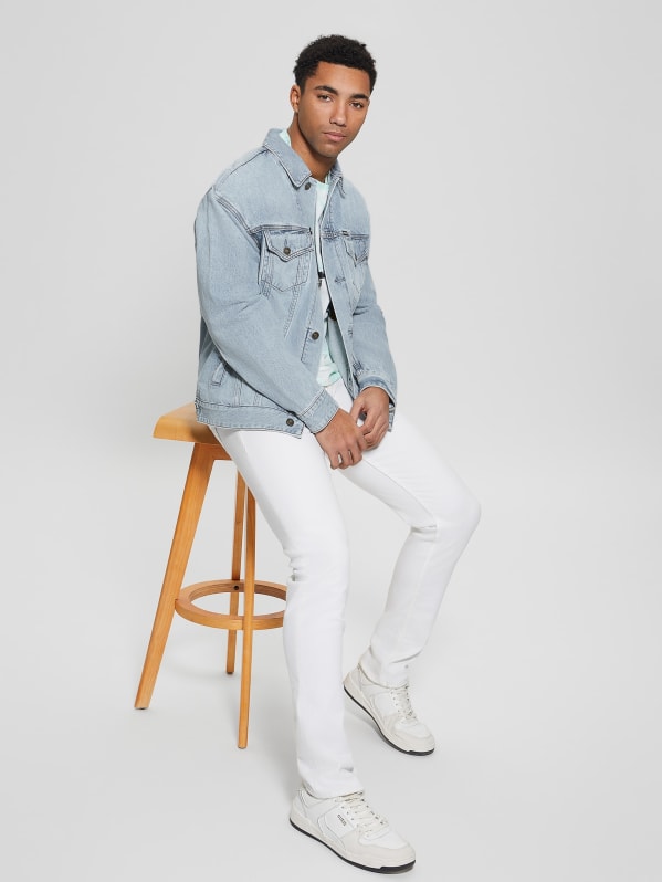 Eco Oversized Denim Jacket | GUESS Canada