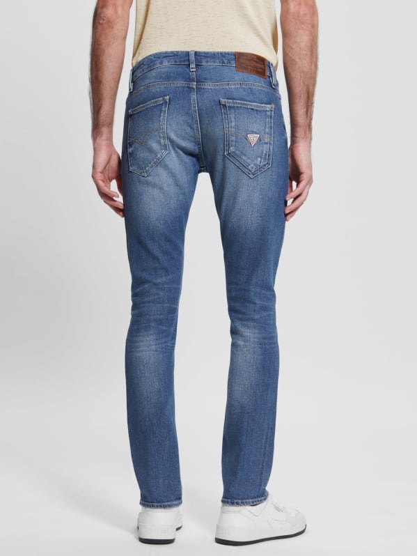 Eco Miami Destroyed Skinny Jeans GUESS