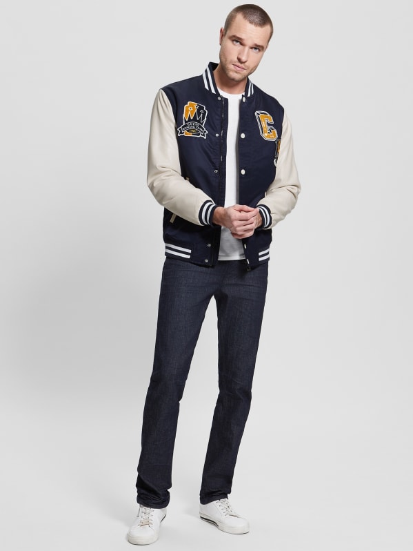 Guess blue jacket clearance