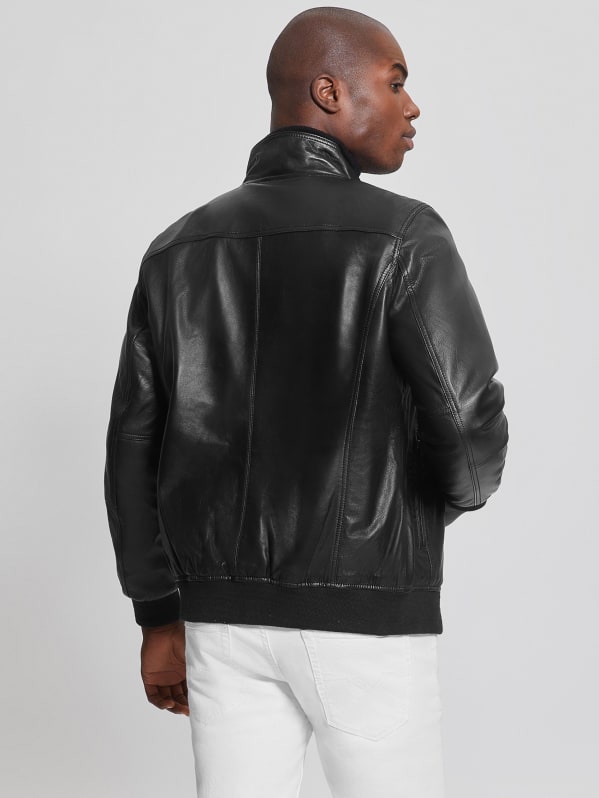 Soft Leather Jacket GUESS