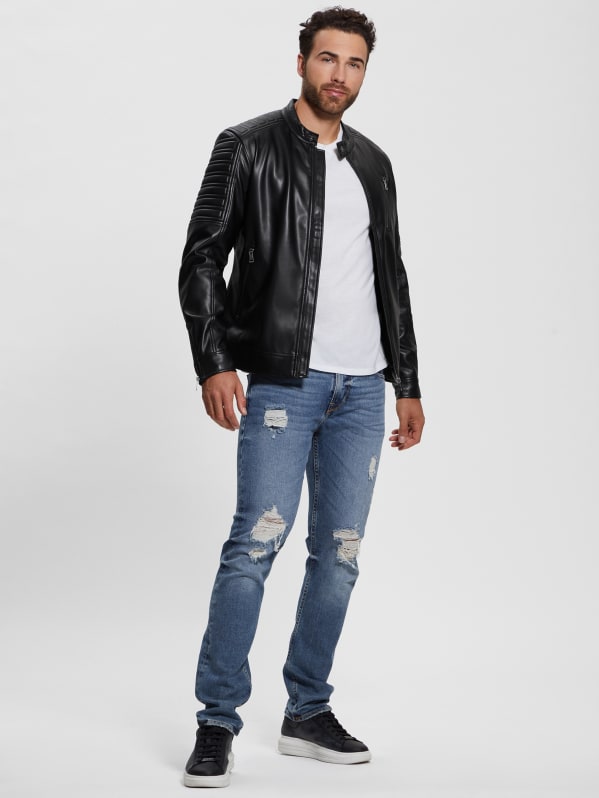 Guess bengal store biker jacket