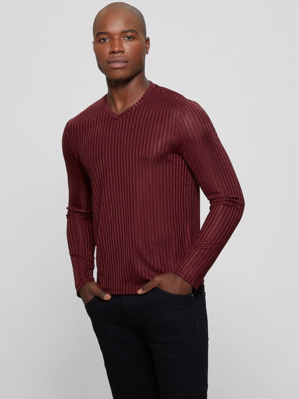 Guess maroon shirt cheap