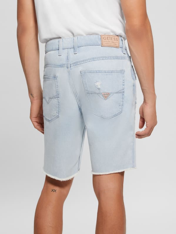 Guess ripped shorts deals