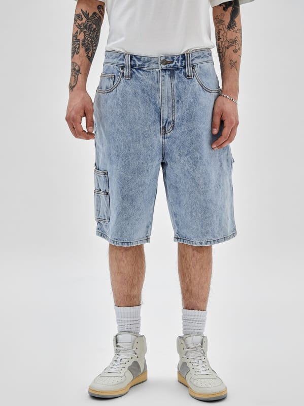 Guess shorts mens discount