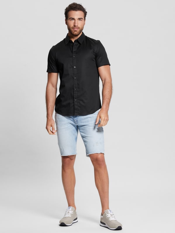 Guess short online sleeve shirt