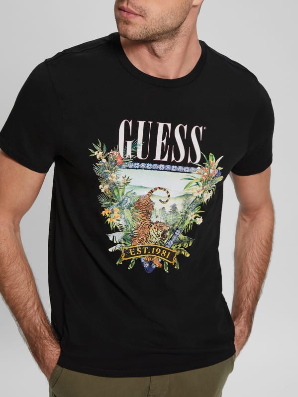Guess t best sale shirt men