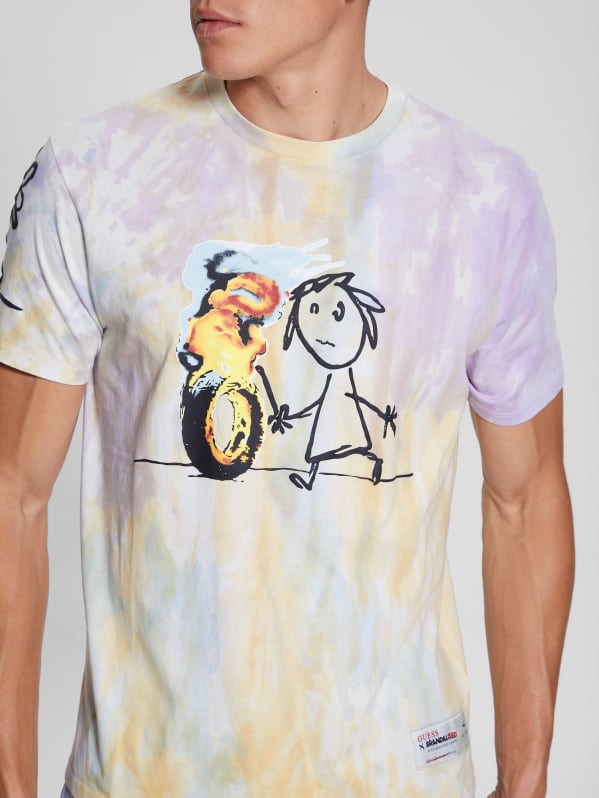 Guess men's graphic tees deals