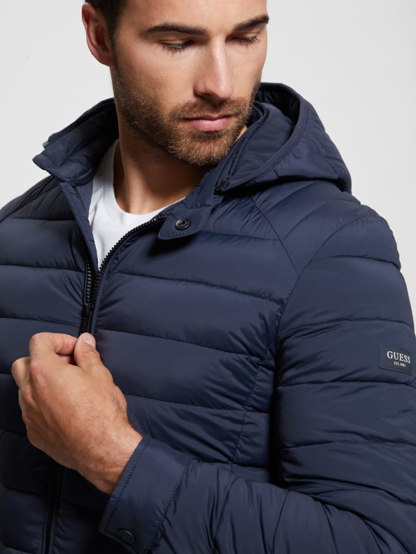 Eco Tech Stretch Hooded Jacket GUESS