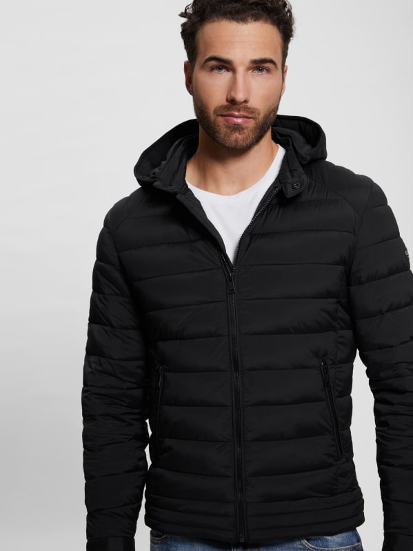 Black jacket guess on sale