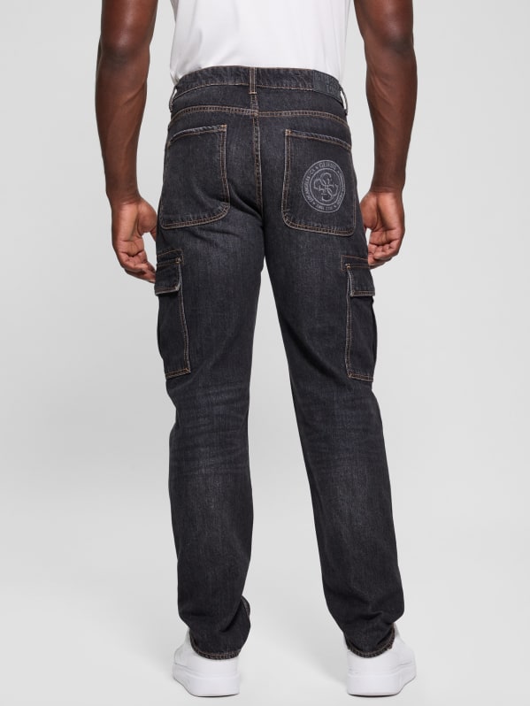 Eco Julianne Denim Cargo Pants | GUESS
