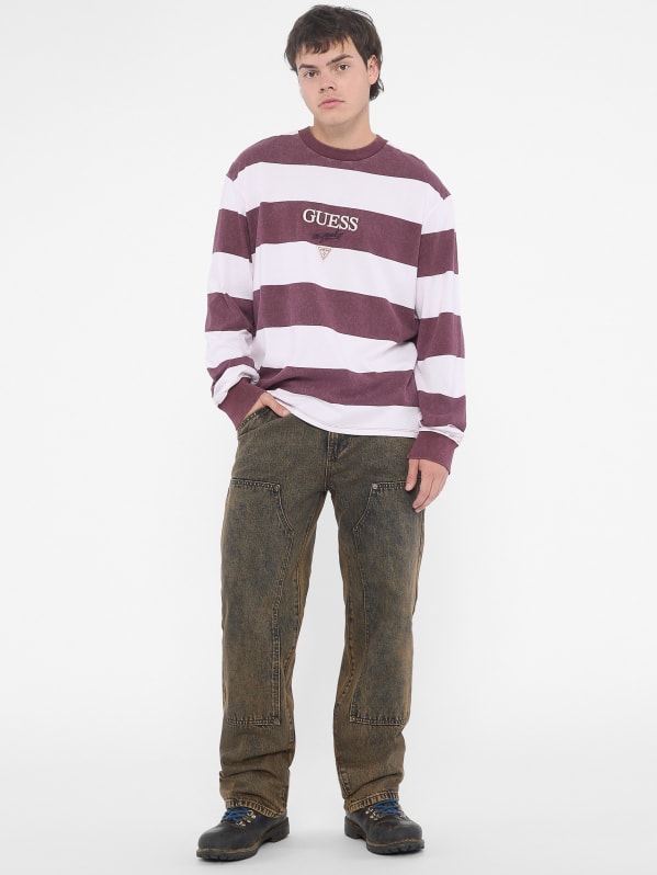 GUESS Originals Striped Long Sleeve Tee GUESS