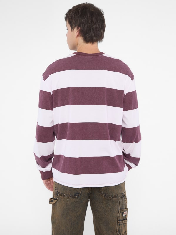 Guess striped long sleeve mens 2025