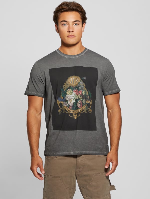 Guess mens floral shirt new arrivals