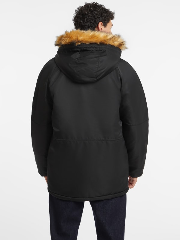 Hooded Nylon Parka GUESS Canada