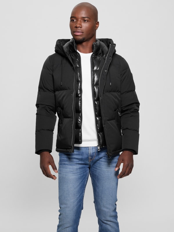 Guess drake puffer jacket sales