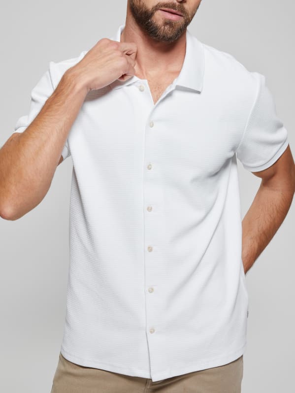 Guess white shirt price shop