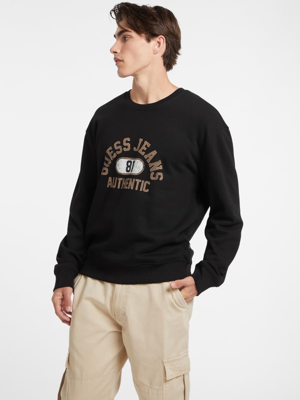 Authentic Logo Crewneck Sweatshirt GUESS Canada