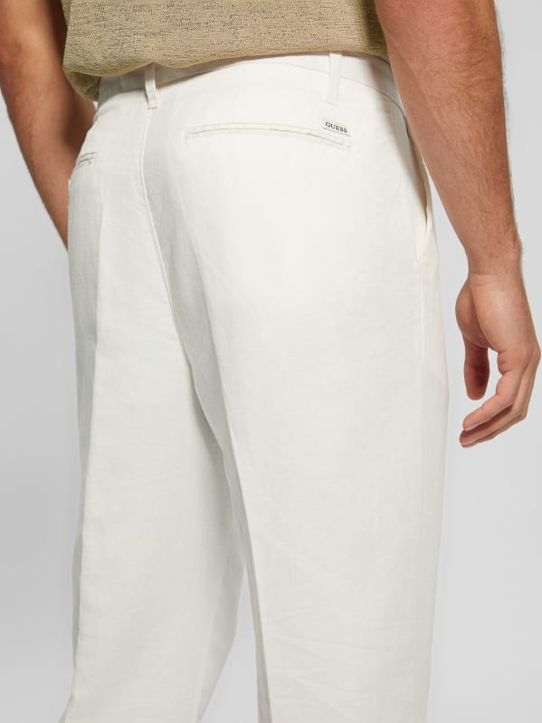 Eco Clement Linen Chino Pants GUESS