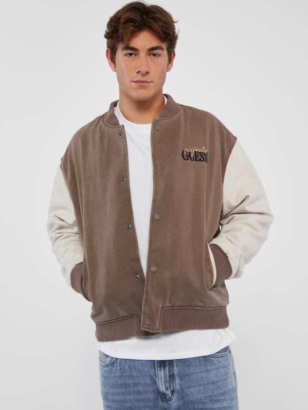 Varsity jacket guess outlet