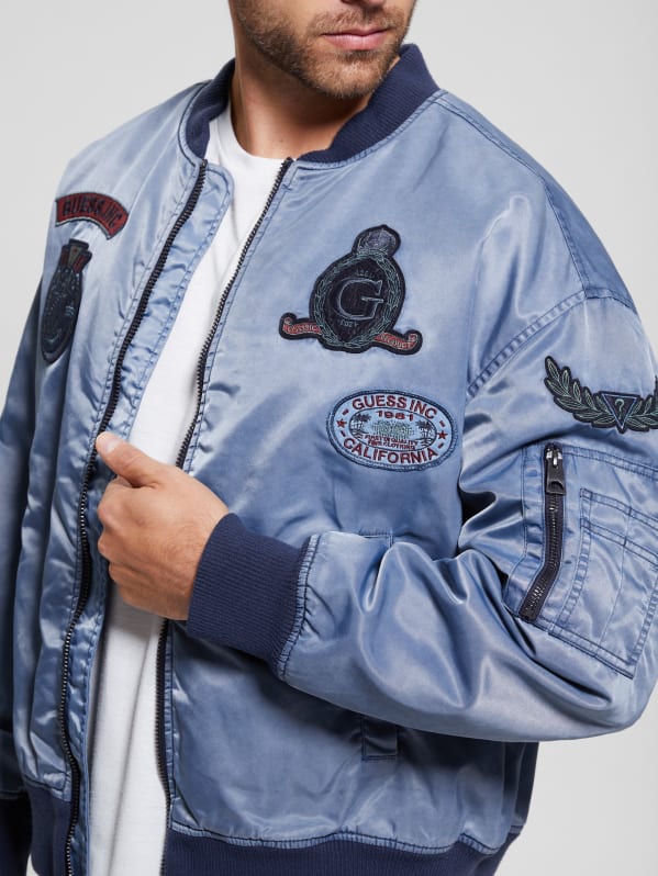 Guess flight jacket top