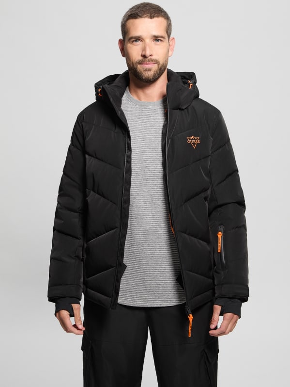 GUESS Eco Puffer Jacket Black M