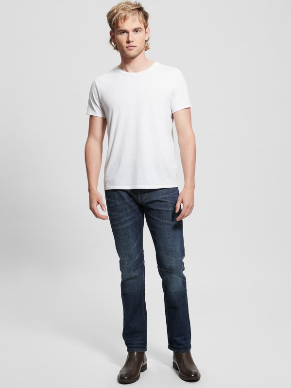 Regular Straight Jeans GUESS Canada