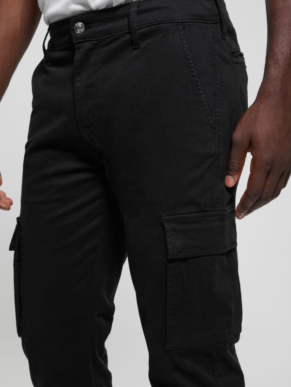 Guess cargo pants mens clearance